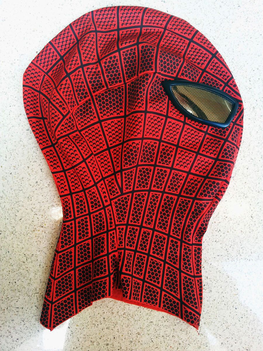 Andrew Garfield Amazing Spider Man Replica Mask Prop Print