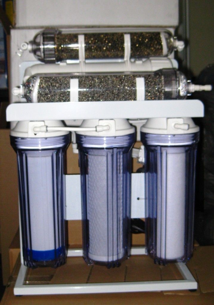 Oceanic Marine 6 Stage Aquarium Reef Reverse Osmosis Water Filter 