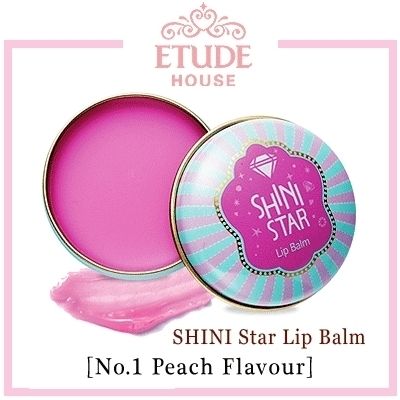    HOUSE SHINI STAR LIP BALM 1 Peach Flavour 9g k pop star shinee Onew