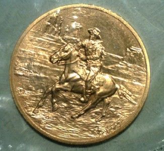 United States Mint John Wayne Commemorative Bronze Medal A True 