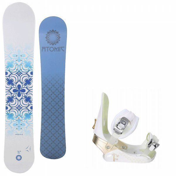 Atomic Tika Cap 154 Womens Snowboard + Morrow Lotus Bindings