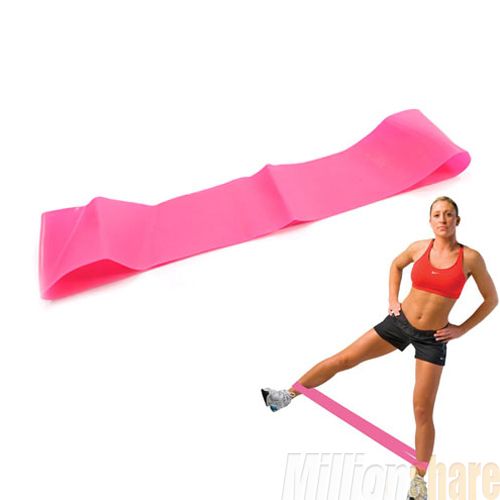 New Yoga Resistance Bands Resistance Exercise Loop 18 Wrist Ankle 