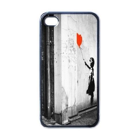 Banksy Street Art iPhone 4 Hard Plastic Case Cover