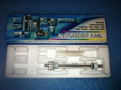 Dionex Thermo Scientific Kloehn 4000 series 5ml glass Syringe 17584 