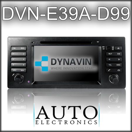 NEW BMW E39 1996 2003 MK4 Style Navigation, Bluetooth   Dynavin DVN 