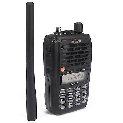 Alinco DJ V17   Water Resistant VHF 2m 145Mhz FM Handheld for 