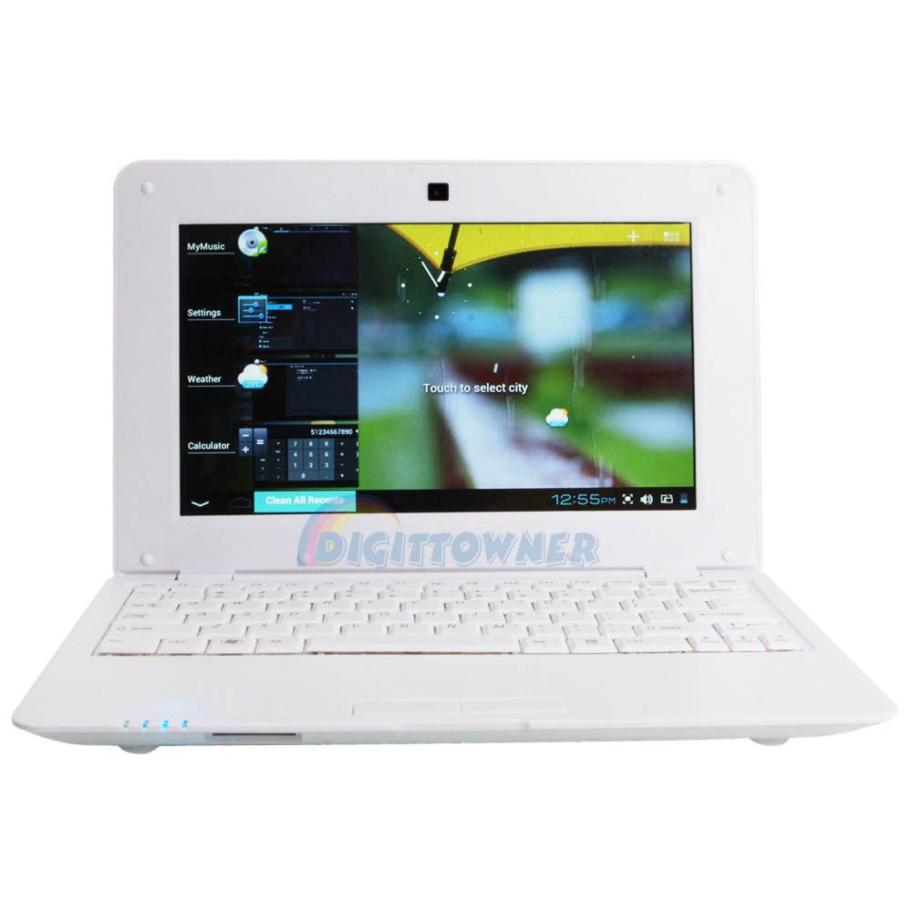 New 10 1 4GB Mini Notebook Netbook Android 4 0 VIA8850 1 5GHz Camera 
