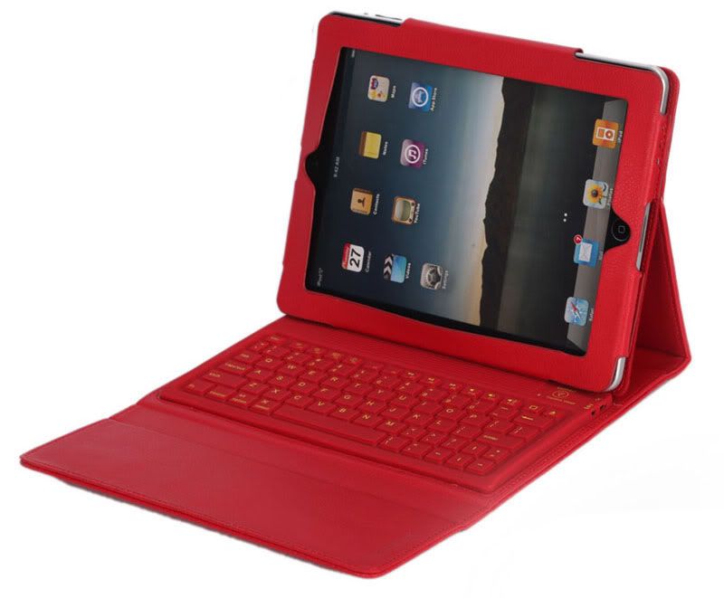   Keyboard Leather Case Apple iPad 3 the New iPad ipad 2 3rd generat