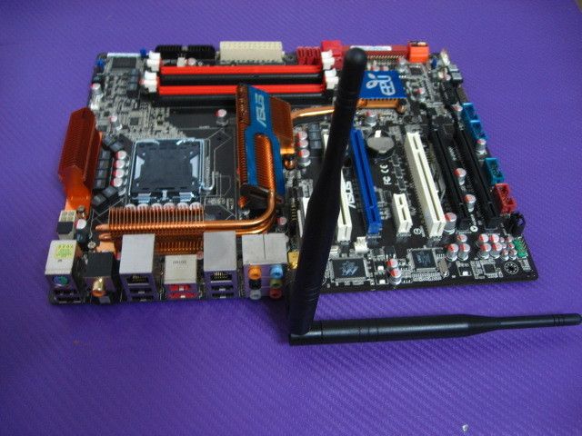 ASUS P5Q3 DELUXE WIFI AP LGA 775 Intel P45 DDR3 Intel Motherboard with 