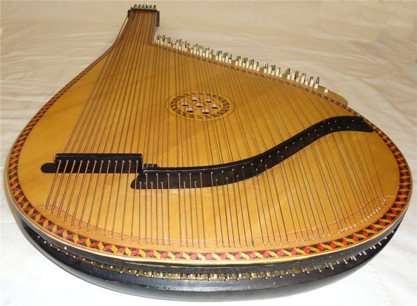 Beautiful Ukrainian BANDURA 55 Strings Original