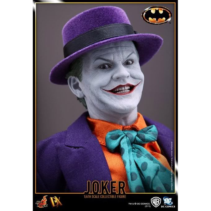 Hot Toys Joker DX08 1/6 Figure from Batman 1989 In Stock DX 08
