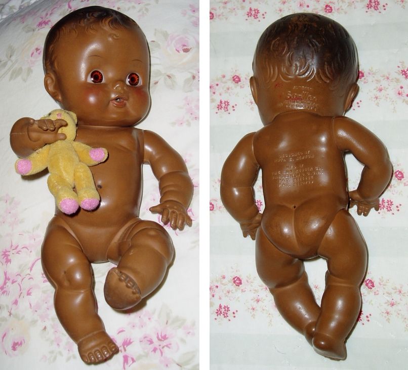 vintage rubber baby dolls