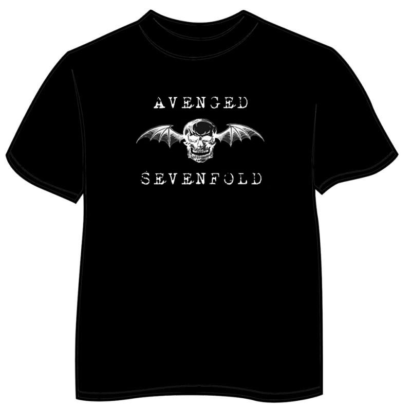 Avenged Sevenfold Death Bat Logo Mens Shirt s 5XL