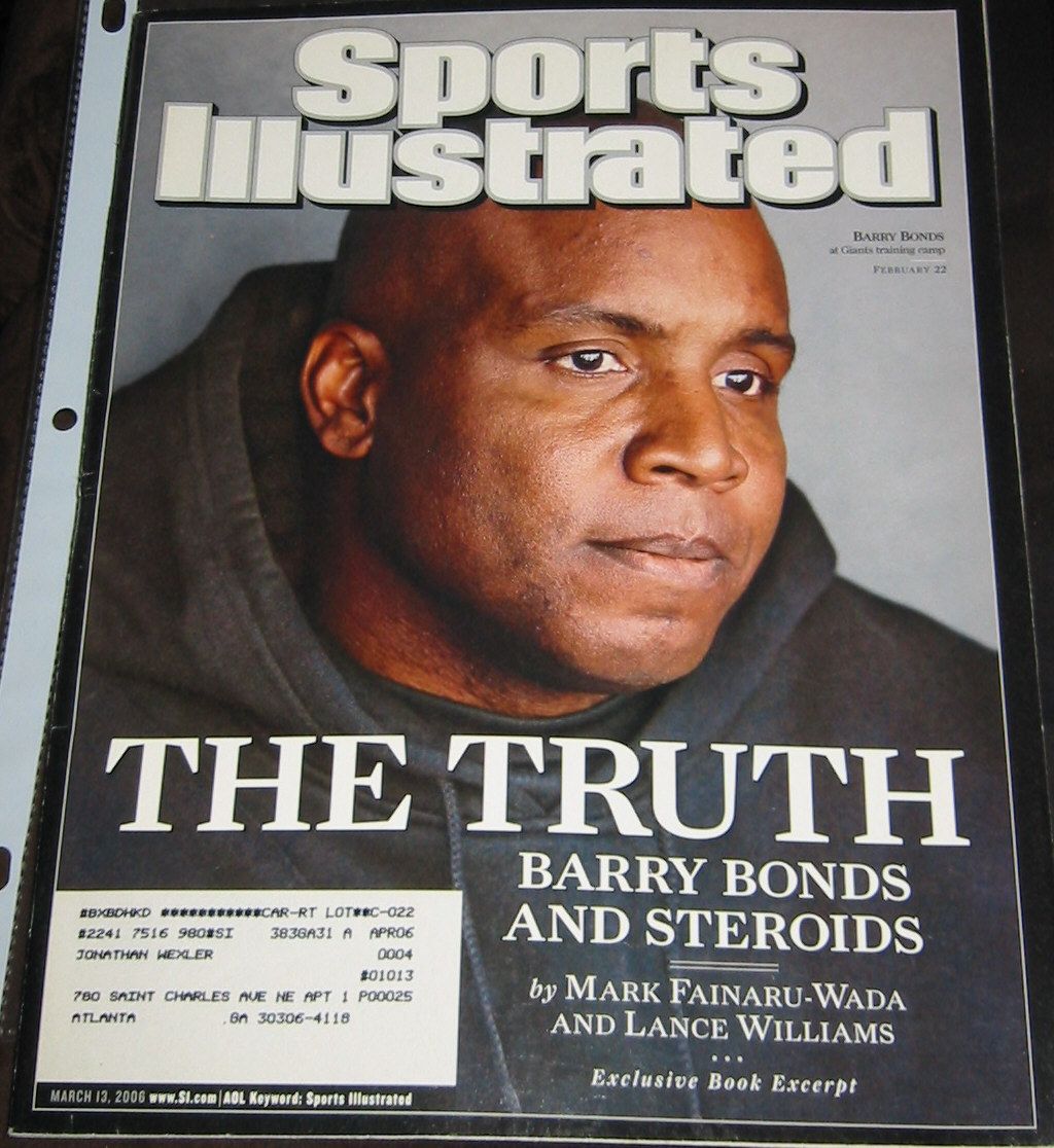 THE TRUTH BARRY BONDS & Steroids SPORTS ILLUSTRATED 3/13/2006 Book 