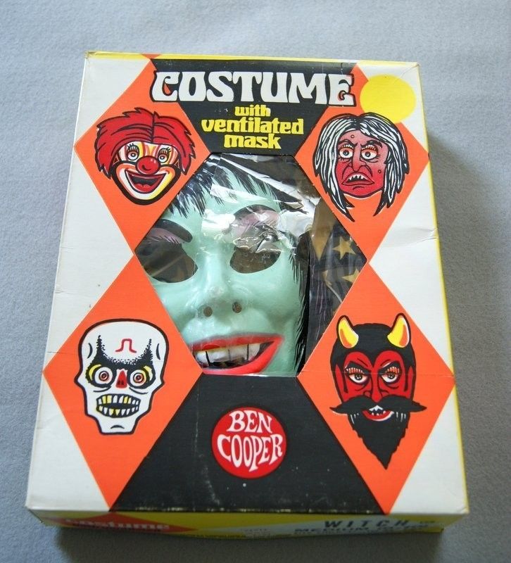 Vintage Ben Cooper Halloween Costume Witch 1980