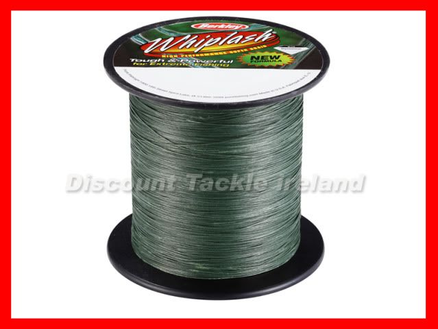 Berkley Whiplash Braid 600M 660yd Bulk Spool 20lb 80lb