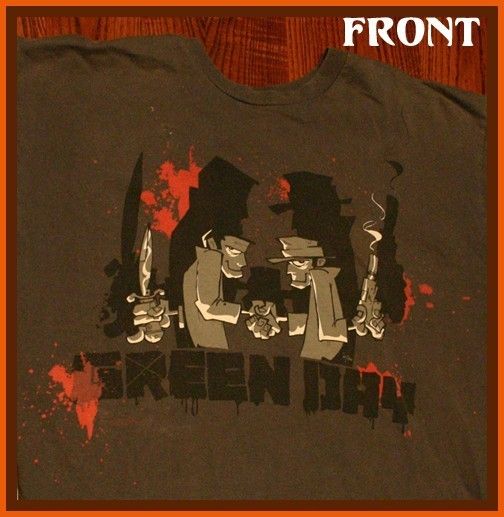   14 Delivered Green Day Billie Joe Armstrong Punk Rock T Shirt M
