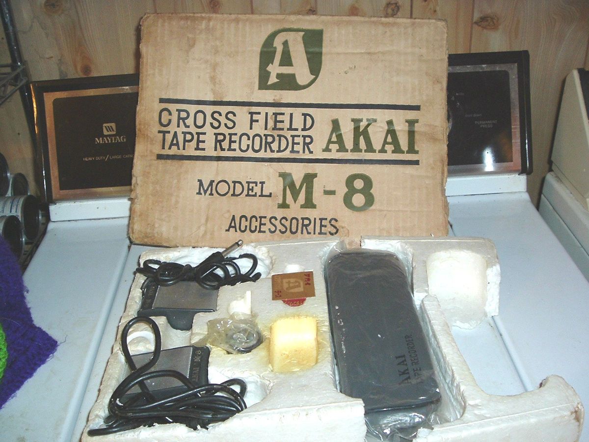 Accessories Kit for An Akai M 8 Reel to Reel Tape Recorder