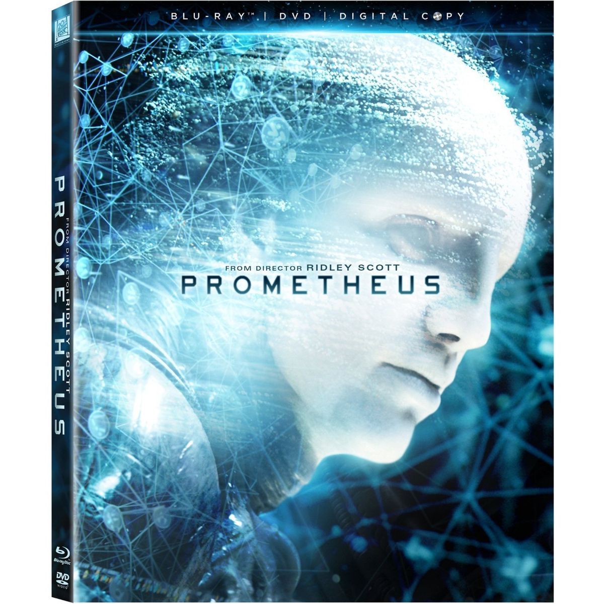 Prometheus Blu ray Disc 2012 Charlize Theron Michael Fassbinder