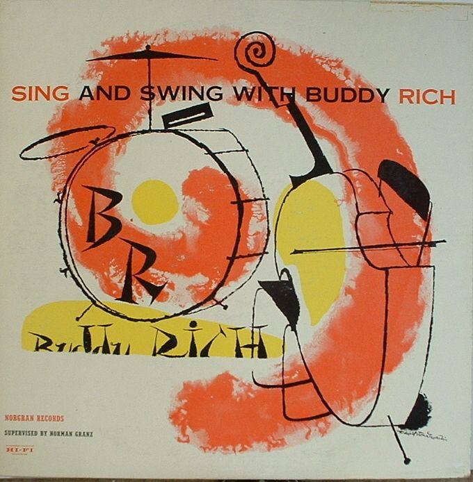 Buddy Rich Sing and Swing with Norgran 1031 Mono DSM