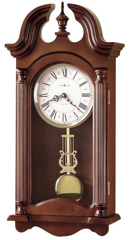 Howard Miller Everett Chiming Wall Clock 625 253 in Original Box 
