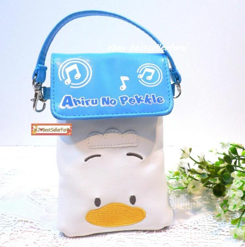 Ahiru No Pekkle Duck iPhone 4S 5 Digital Camera Pouch Case Hand Bag 