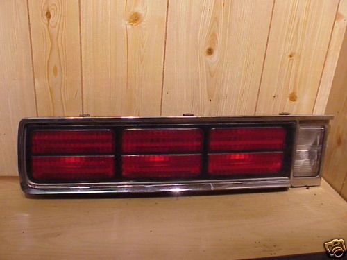 CHEVY CAPRICE 86 90 TAIL LIGHT ASSEMBLY, DRIVER