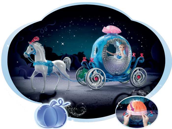 New Disney Princess Cinderella Transforming Pumpkin Carriage