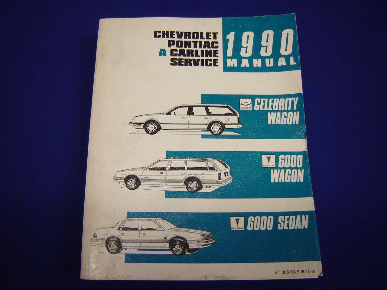 1990 Chevrolet Pontiac Celebrity Wagon 6000 Sedan Service Manual St 