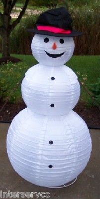 60 inch Christmas Lighted Snowman 10 Light Sculpture