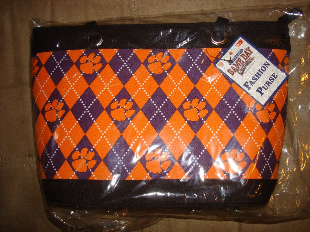 Clemson Tigers Game Day Outfitters Fashion Purse