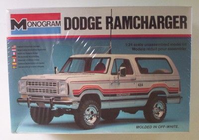 4x4 Dodge Ramcharger Vintage Monogram 1 24 SEALED Model Kit Truck SUV