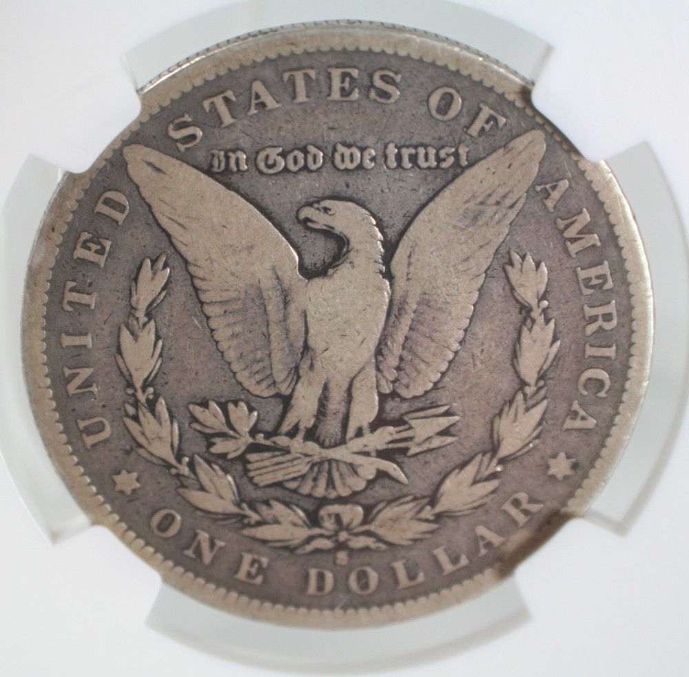 1893 s Morgan Silver Dollar Coin US $1 Key Date NGC Slabbed