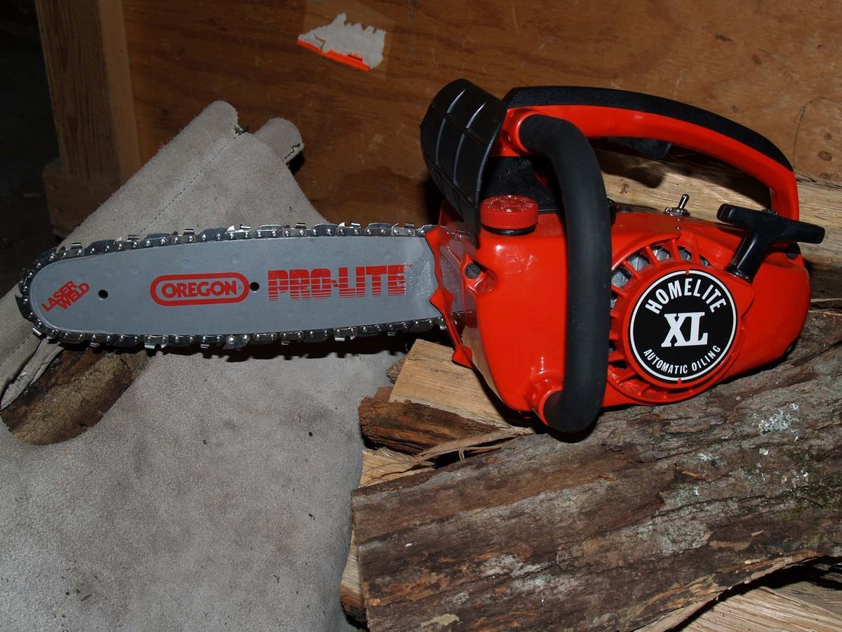 Homelite XL Chainsaw with 12" Bar New Old Stock.