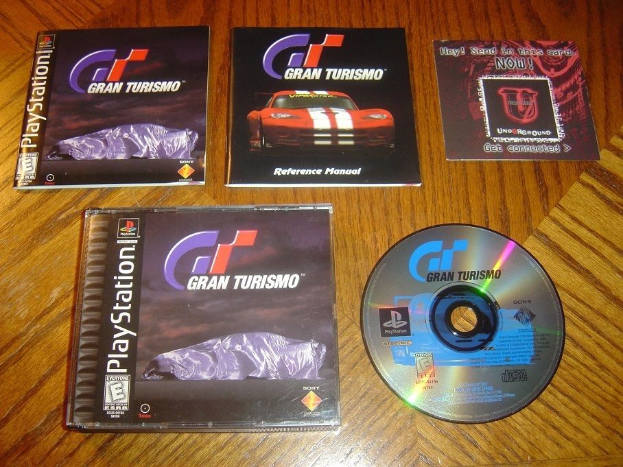  Gran Turismo PlayStation Game Complete PS1 PS2