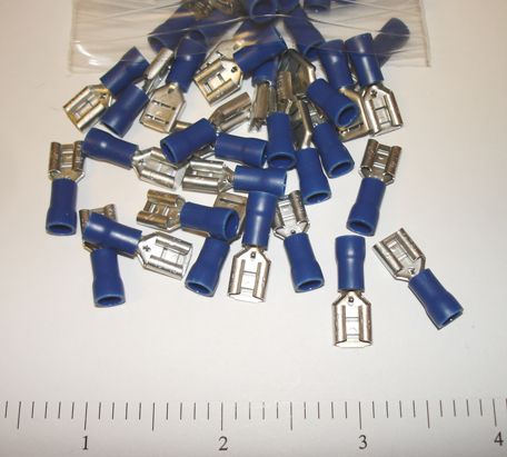 100 Female Quick Disconnects Wire Connectors 16 14 AWG