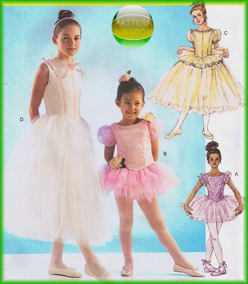 girls ballet dance costumes skirt dress tutu patterns