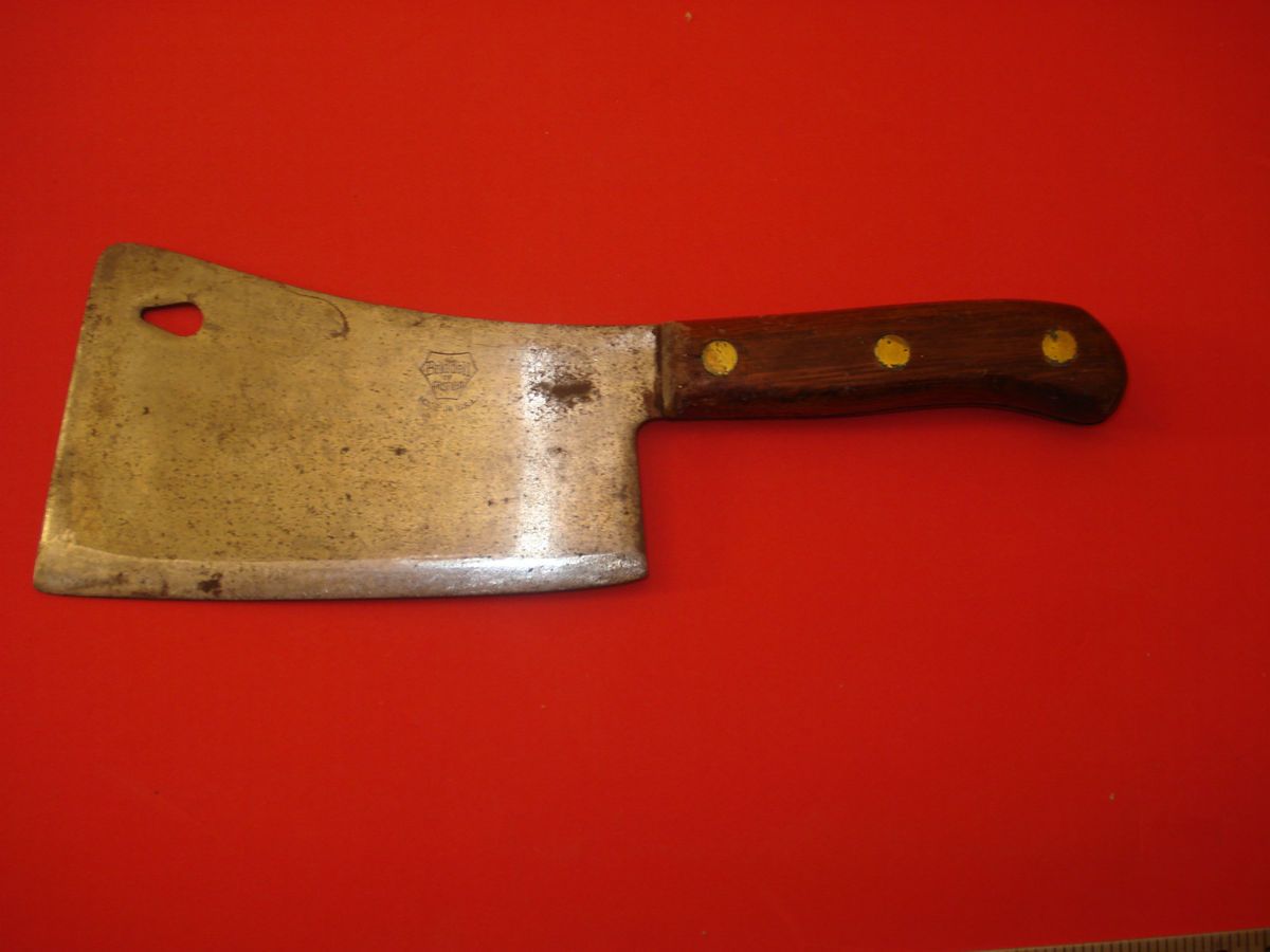 Vintage Briddell of Crisfield Meat Cleaver Made in USA