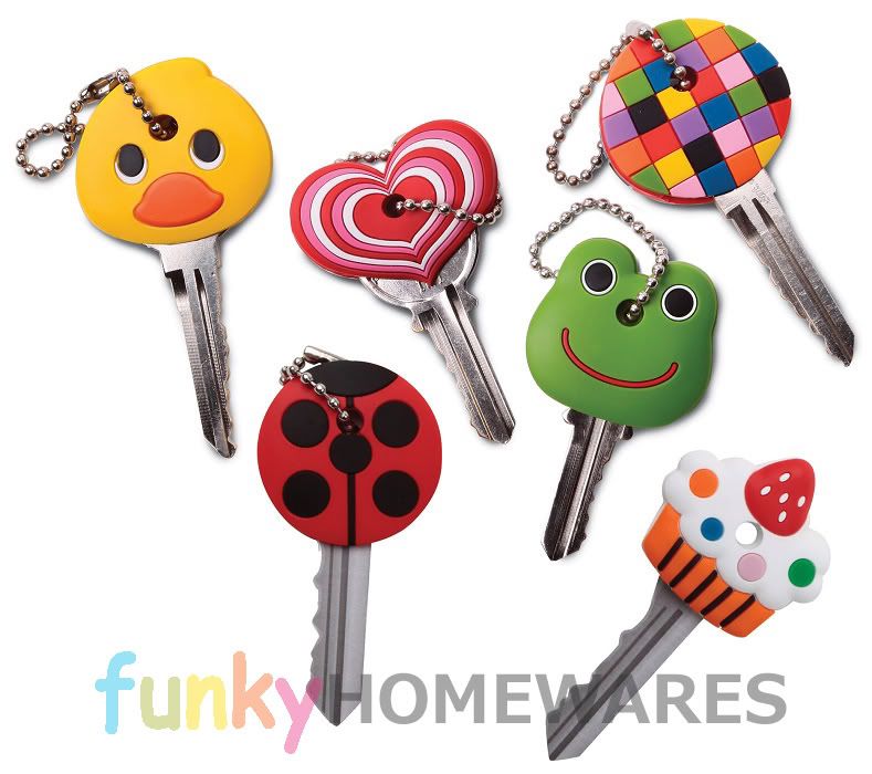 DCI Fun Key Cover Kitsch Retro Multi Colour Key Cap