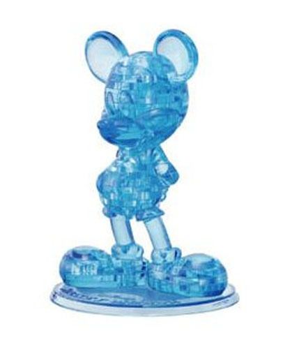 Crystal Gallery 3D Puzzle Mickey Mouse Blue Hanayama