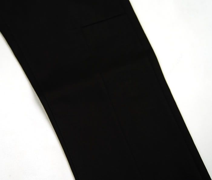 DAMIR DOMA Black Cotton Dress PANTS 48 NWOT