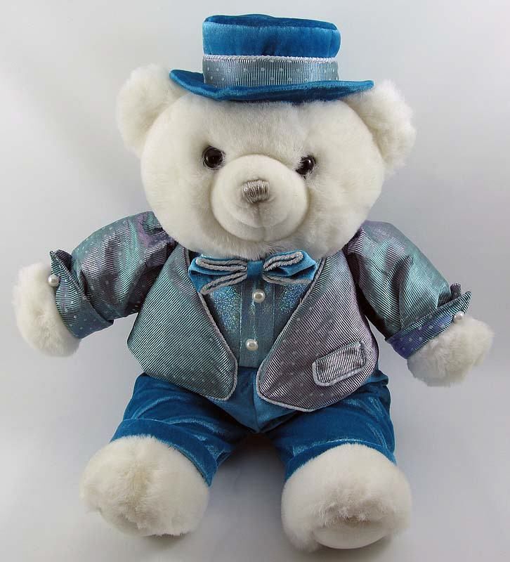 22 2004 Dan Dee Plush Teddy Bear Stuffed Toy Animal in Tuxedo Bowtie