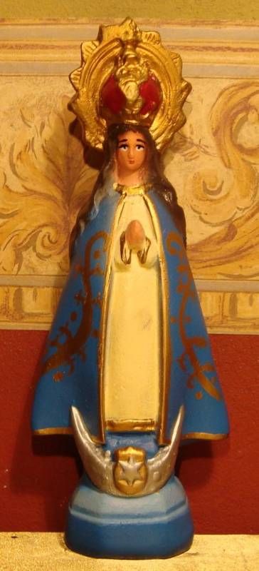 Virgin Virgen Del Valle Mary Maria Statue Imagen