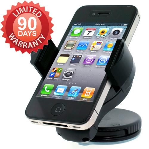 Duogreen Windshield Dashboard Car Mount Holder for iPhone 4S