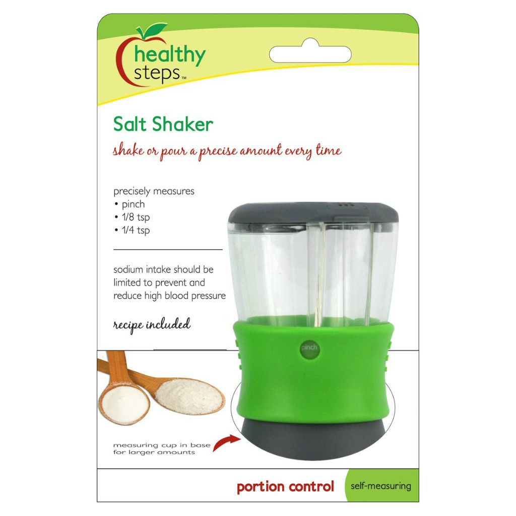 Jokari Healthy Steps Measuring Salt Shaker Dispenser