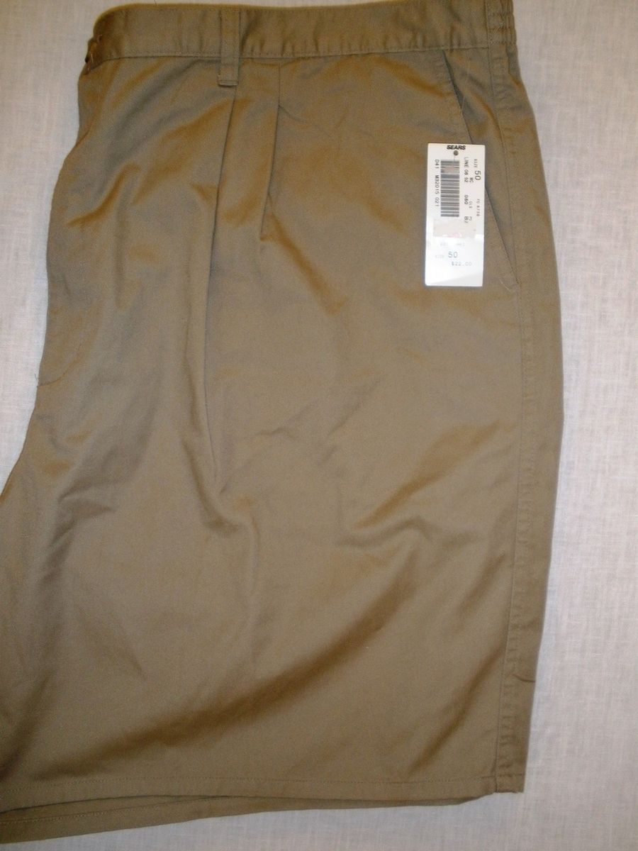 New with Tags David Taylor Shorts Size 50 Cotton Poly Blend 8 Inseam