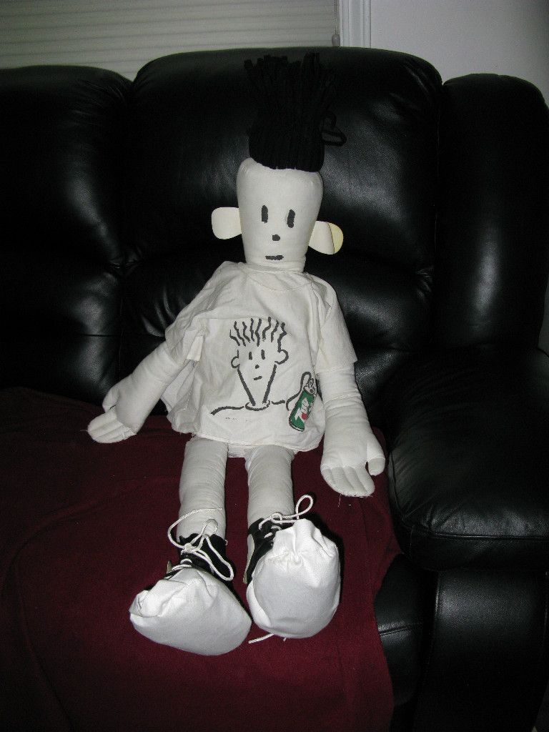  7 Up Fido Dido Full Size Doll