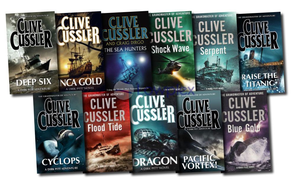 Clive Cussler Collection 11 Books Set New