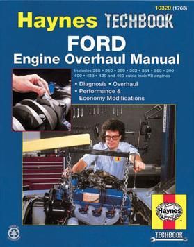 Ford Engine Overhaul Manual 289 302 351 360 390 428 460