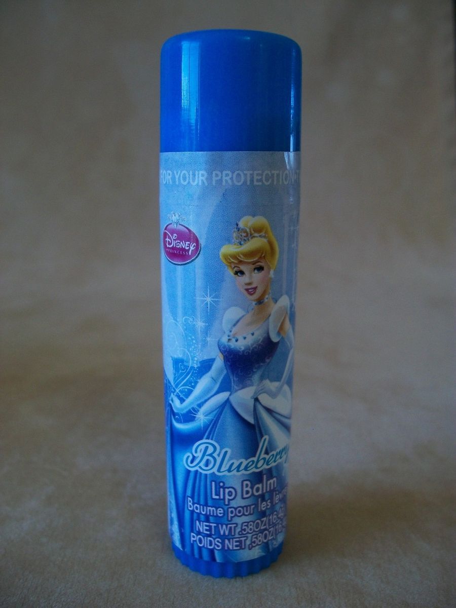 58 oz Disney Princess Cinderella Blueberry Flavored Mega Lip Balm in
